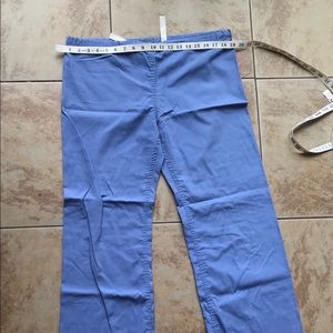 Blue scrub bottoms